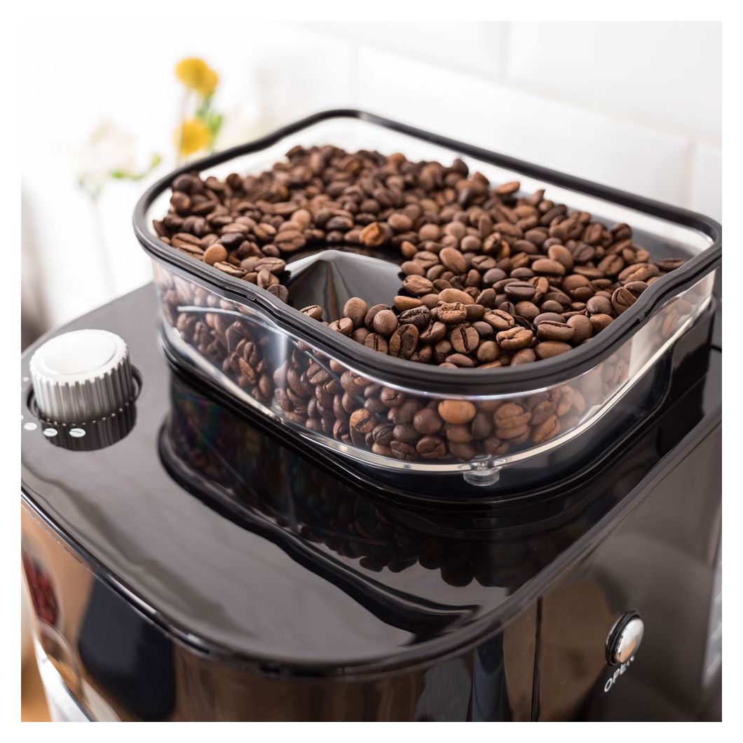 42711 Grind&Brew Pro 12 Tassen Filterkaffeemaschine 1,5 l  (Schwarz, Edelstahl) 