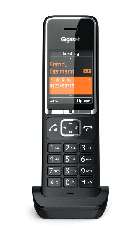 550HX Analoges/DECT-Telefon  (Schwarz) 