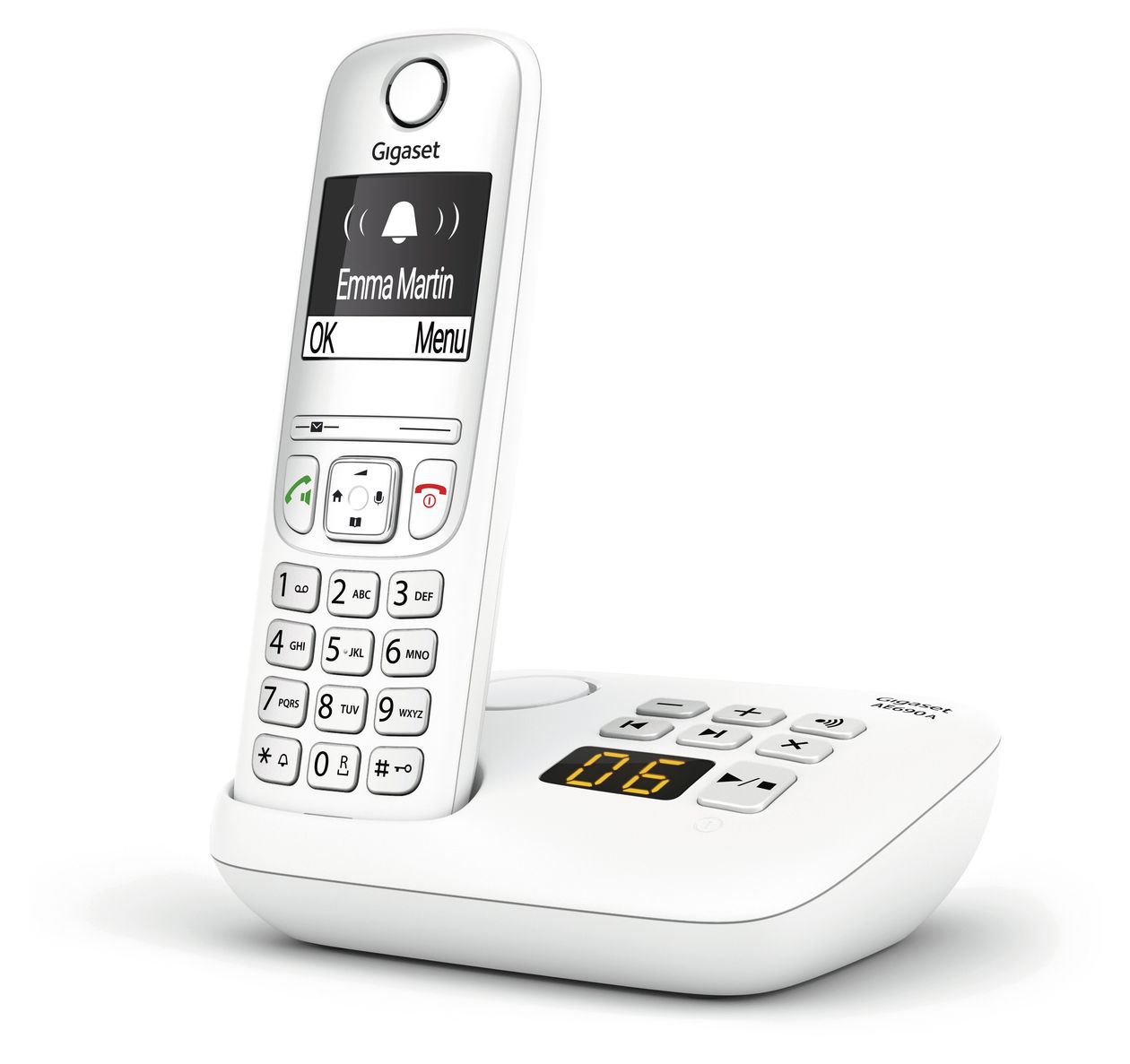AE690A Analoges/DECT-Telefon  (Weiß) 