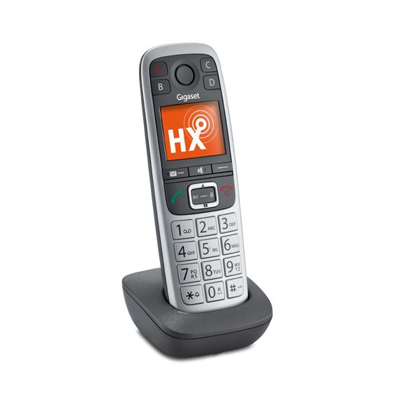E560HX Großtastentelefon Analoges/DECT-Telefon  (Grau, Silber) 