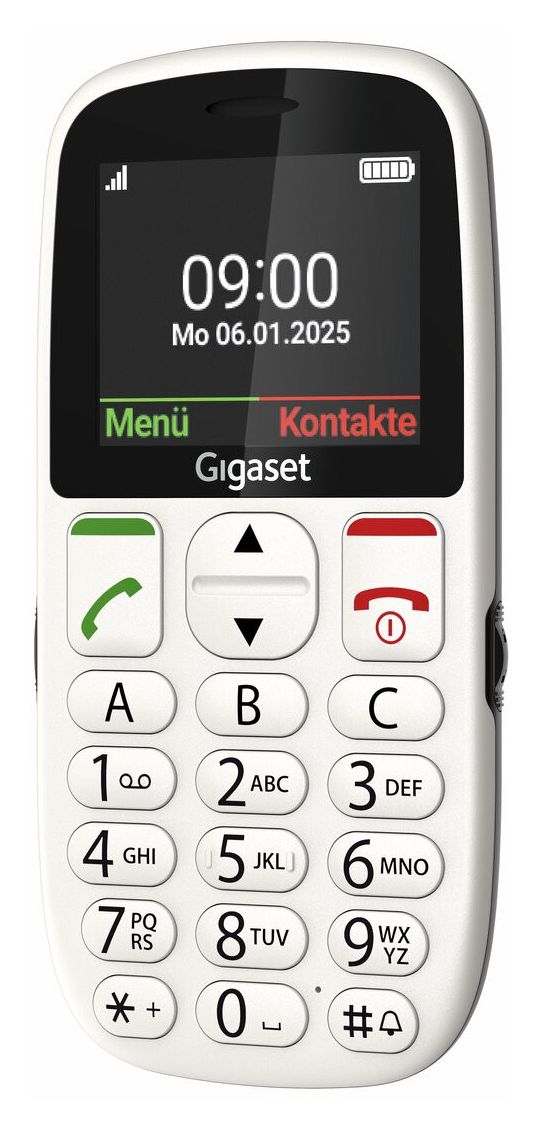 GL395 2G Smartphone 5,59 cm (2.2 Zoll) 0,3 MP Single SIM (Pearl white) 