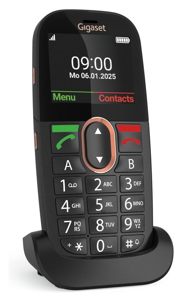 GL695 4G Smartphone 5,87 cm (2.31 Zoll) 2 MP Single SIM  (Schwarz) 