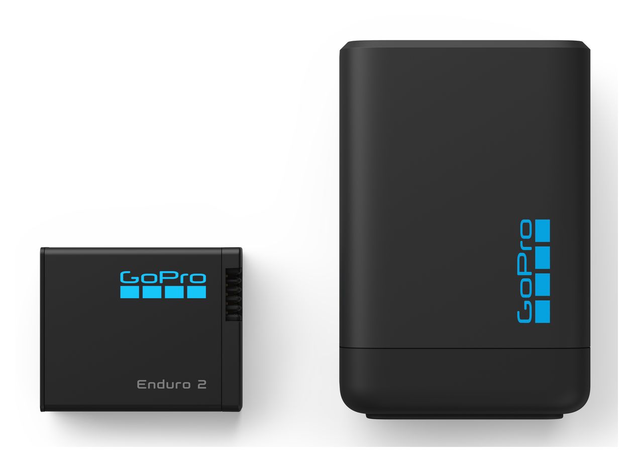 Dual Battery Charger + Enduro 2 Battery (MISSION 1 Series + HERO13 Black) 