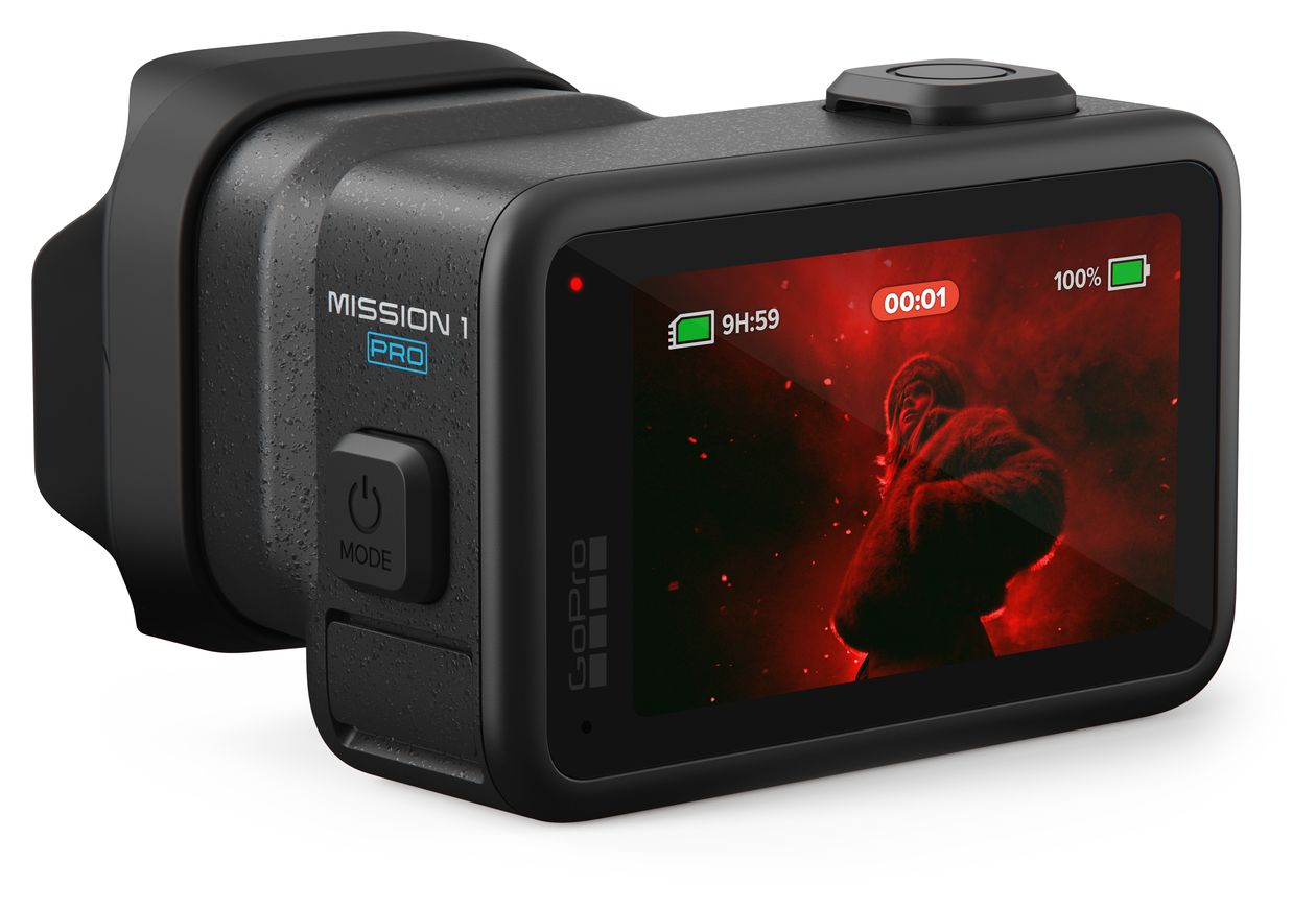 Mission 1 Pro Aktion Kamera 157° 50 MP  (Schwarz) 