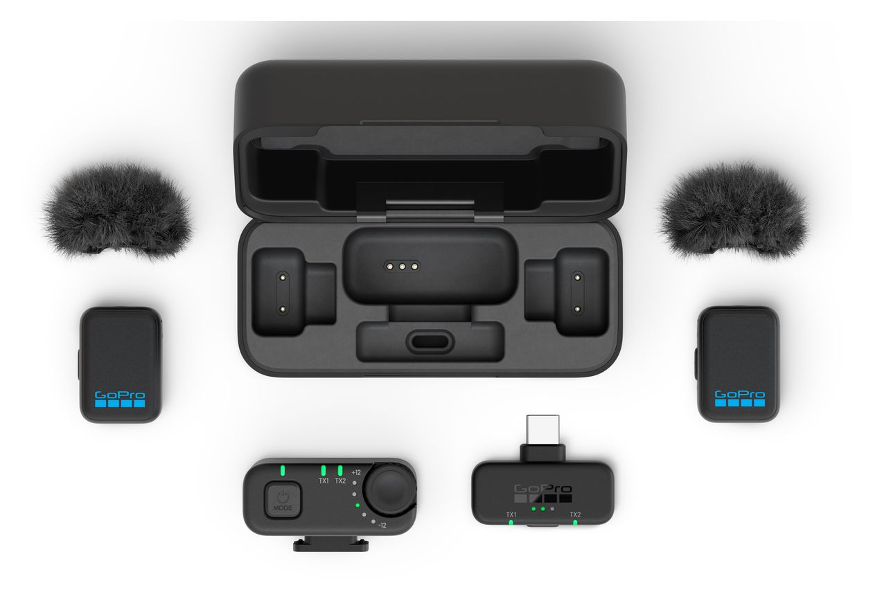 Wireless Mic Complete Kit  (Schwarz) 