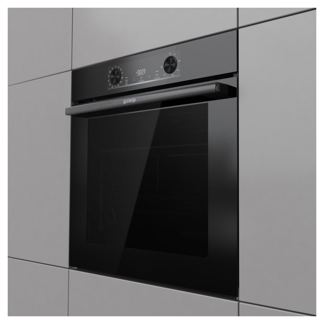BOS6737E13BG Einbaubackofen maxi Dampfgaren 