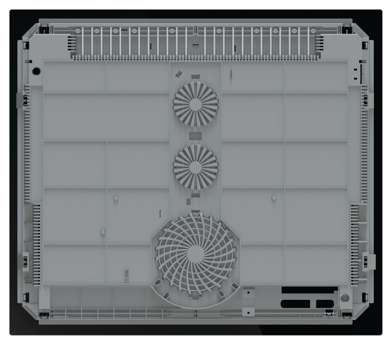 GI6442BSCE autarkes 59 cm Induktions Kochfeld/Herdplatte 4 Zone(n) 