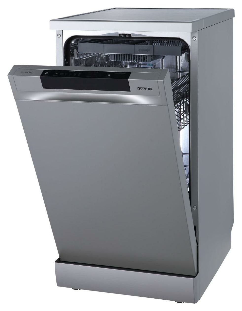 GS541C10X 45 cm Geschirrspüler freistehend Leise 10 Maßgedecke aquaStop Funktion 