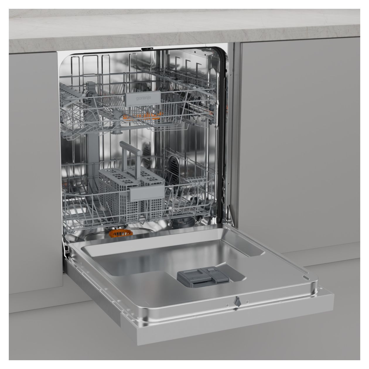 GU642C90X 60 cm Geschirrspüler unterbaufähig Leise 14 Maßgedecke aquaStop Funktion 