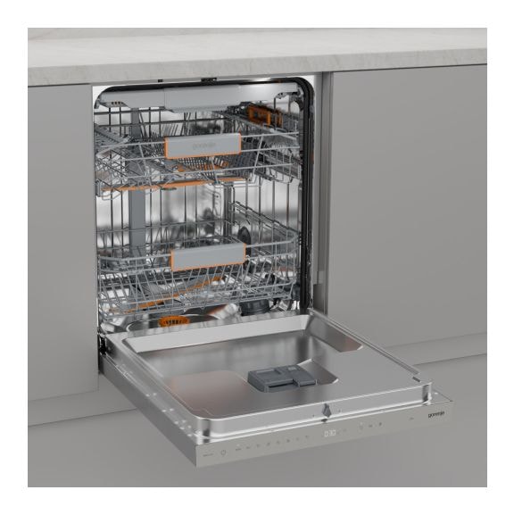 GU663A67X 60 cm Geschirrspüler unterbaufähig Sehr leise 16 Maßgedecke aquaStop Funktion Auto Open 