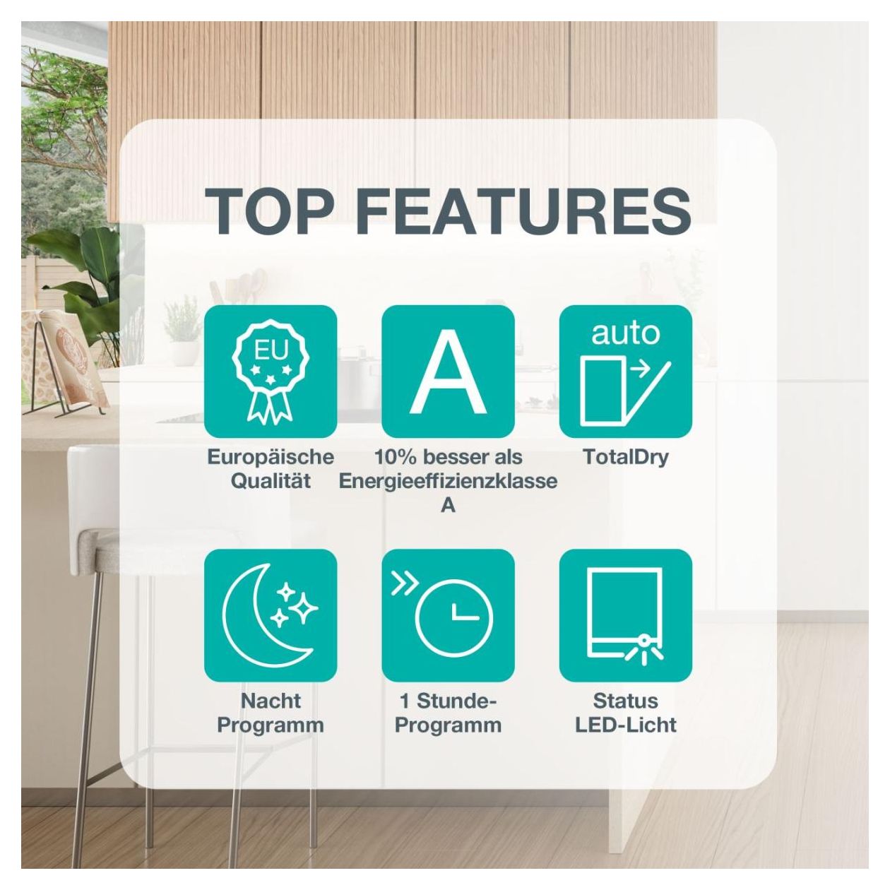 GV663A66 60 cm Geschirrspüler vollintegriert (ohne Front) Leise 16 Maßgedecke 