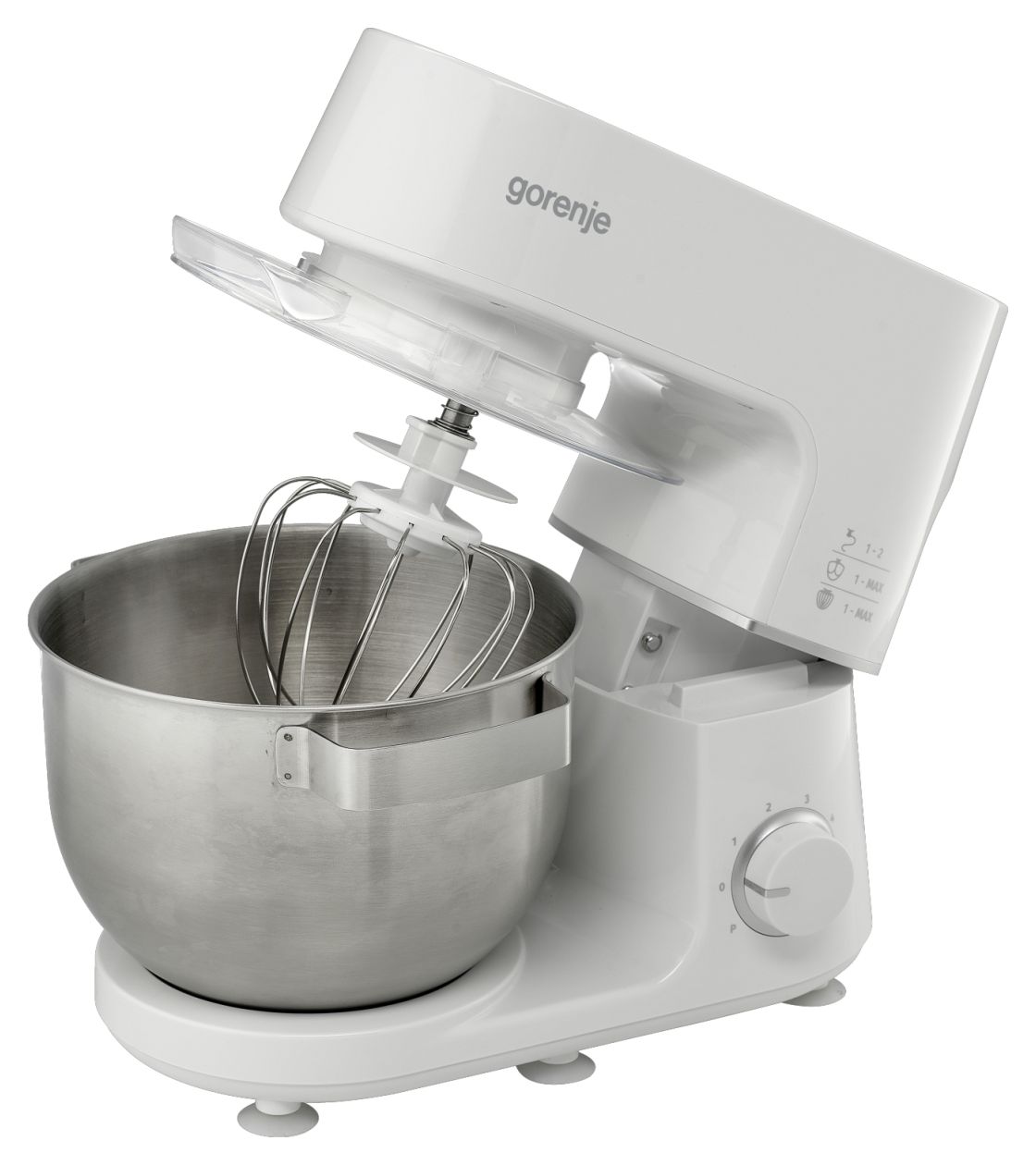 MMC800CW Küchenmaschine 5 l Standmixer 6 Stufen 800 W  (Weiß) 