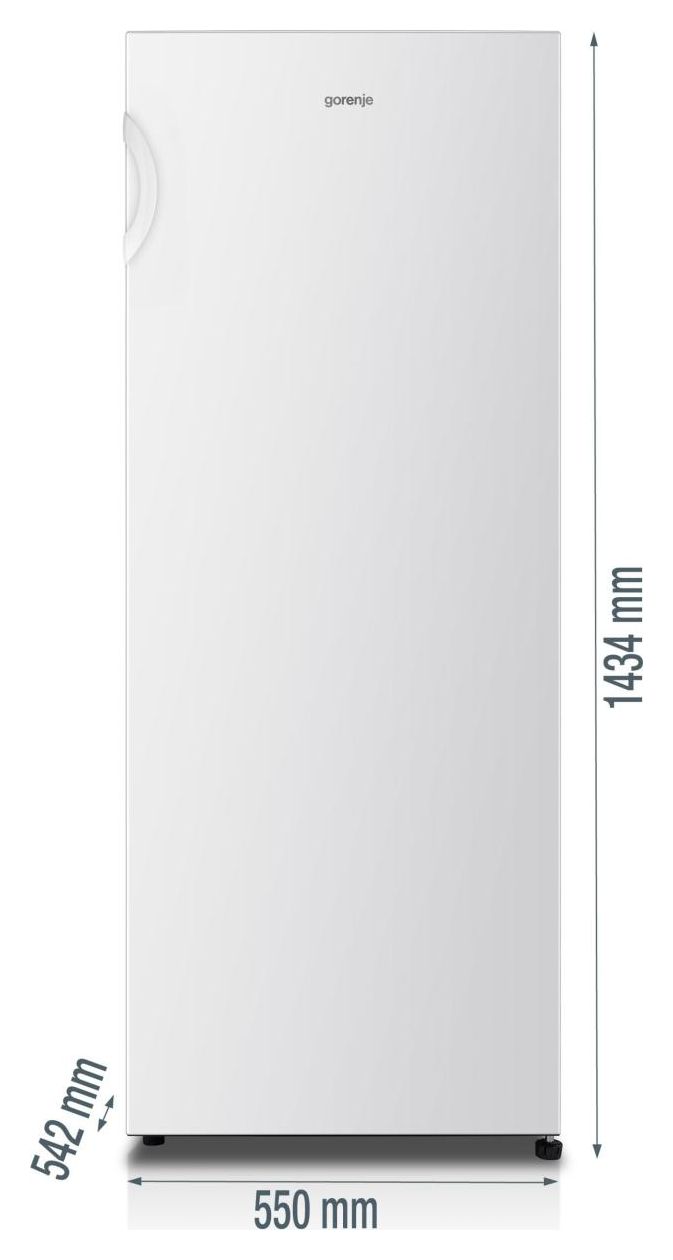 R4142PW 242 l / 242 l Tischkühlschrank EEK: E 104 kWh Jahr  (Weiß) 