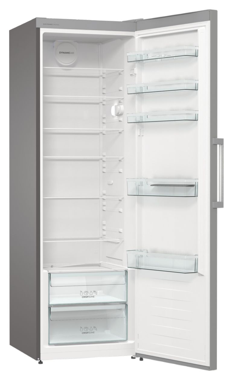 R619EES5 398 l / 398 l Kühlschrank freistehend EEK: E 122,6 kWh Jahr  (Grau) 