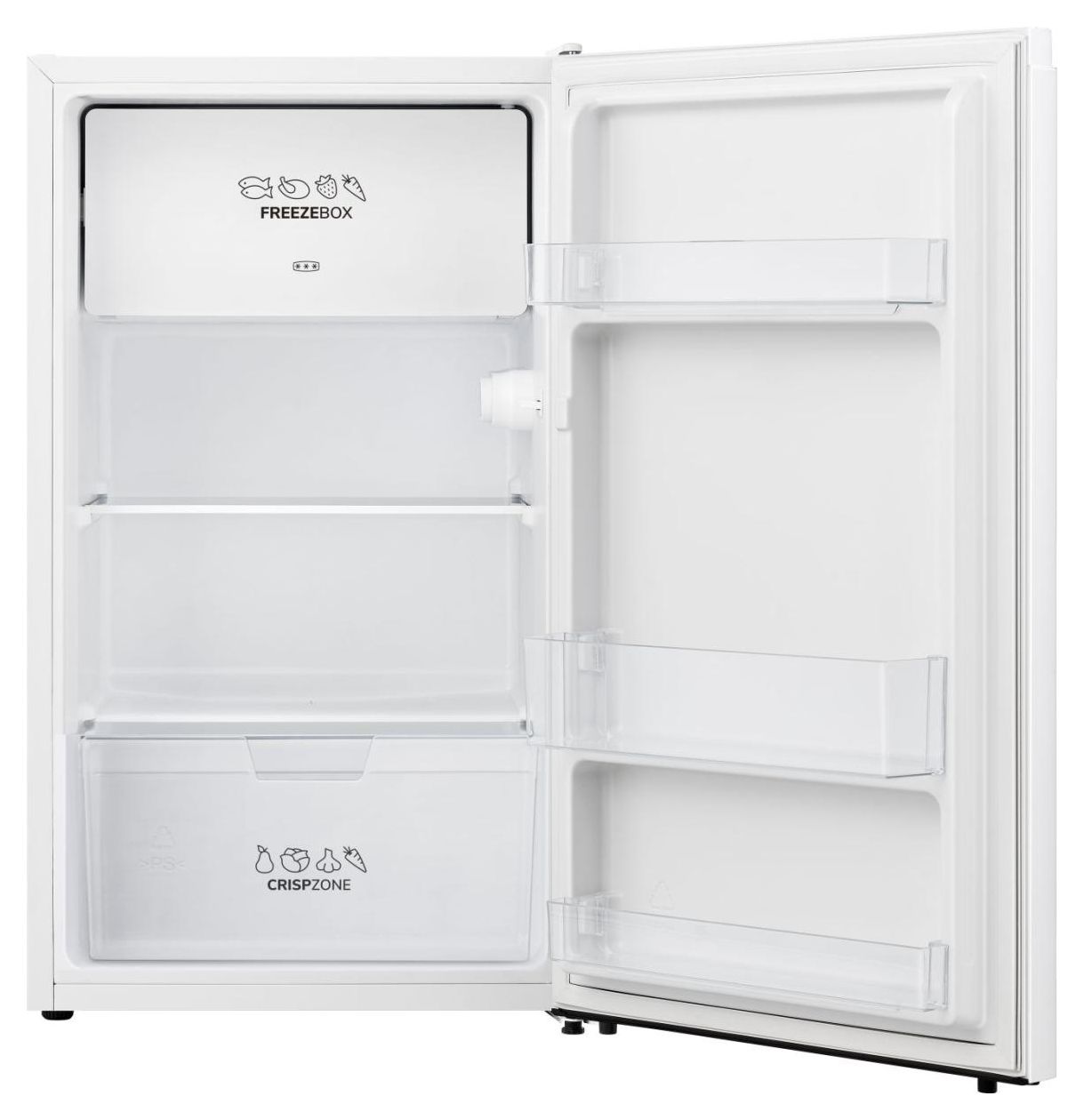 RB39EPW4 82 l / 75 l Tischkühlschrank EEK: E 125 kWh Jahr  (Weiß) 