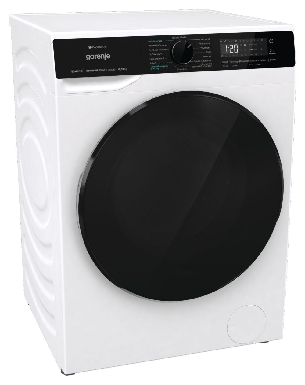 WD2PA1X64ADW/DE 10,5 kg 6 kg Kondensations Waschtrockner 1400 U/min 
