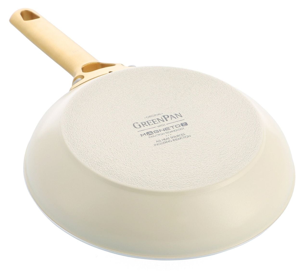 Padova Reserve Bratpfanne 2-er Set 20+26cm   (Cremefarben) 