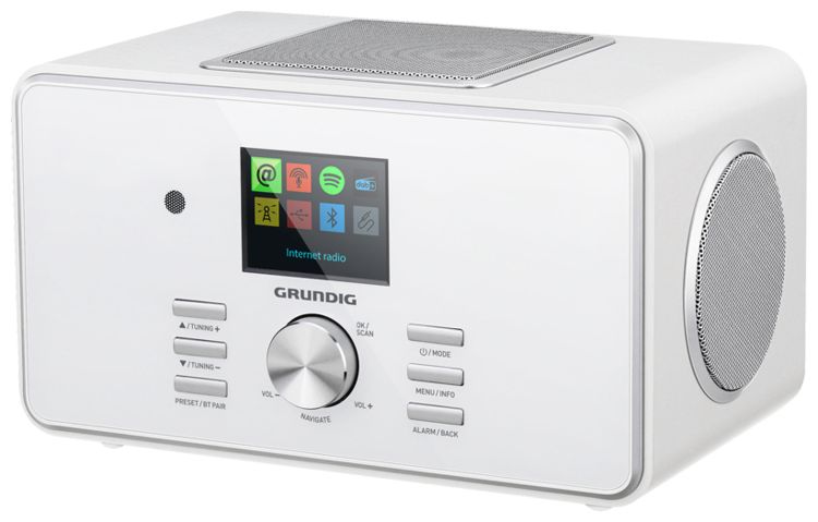 DTR6000X Bluetooth DAB+, FM Radio (Weiß) 