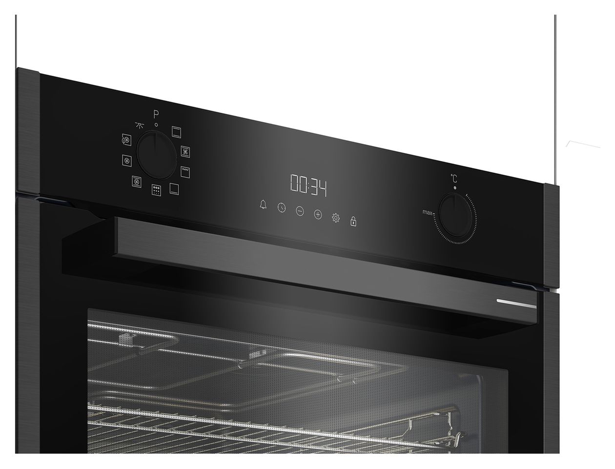 GEBM19300DXP Einbaubackofen groß Dampfgaren AutoClean 