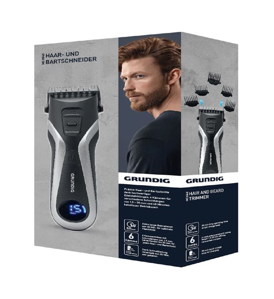 MC 8840 Haarschneider Batterie/Akku 6 Aufsteckkämme 