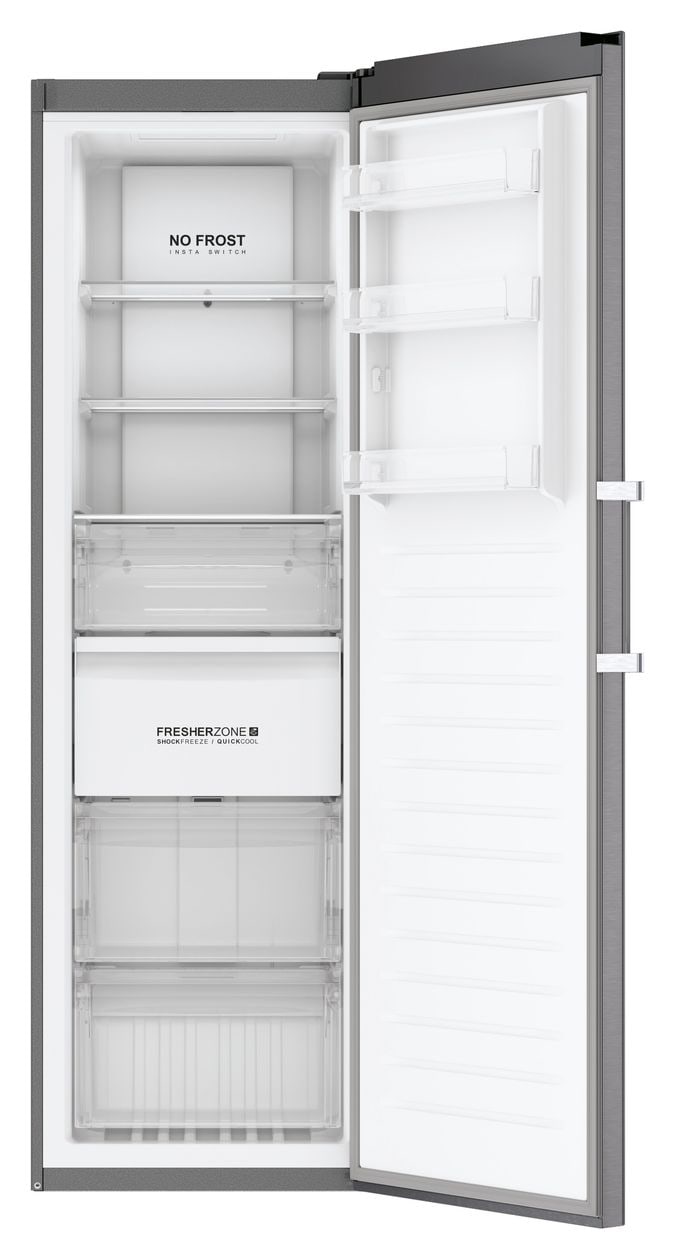 H3F330SEH1 330 l Gefrierschrank 266 kWh Jahr NoFrost  (Grau) 