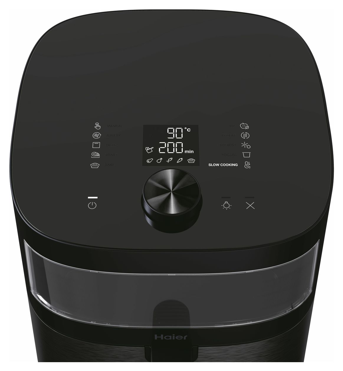 HAF5TWA011 Heißluftfritteuse 6,5 l 2000 W  (Schwarz) 