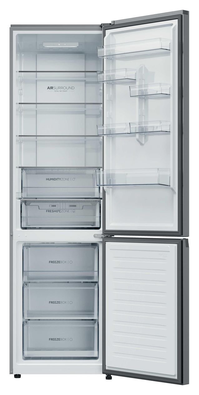 HDPR1620ANPK 289 l / 120 l Kühl-Gefrierkombi freistehend NoFrost 114 kWh Jahr  (Edelstahl) 