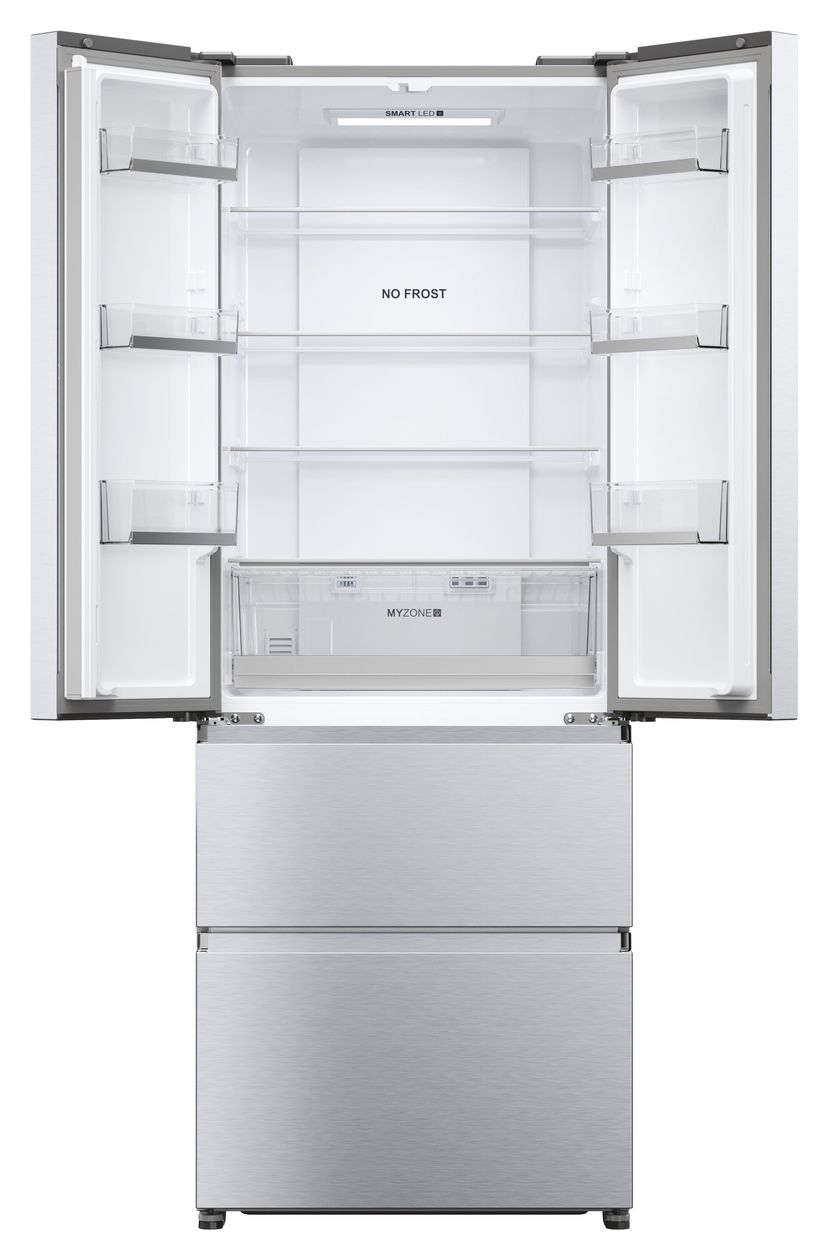 HFR5719ENMG Side-by-Side Kühl-/ Gefrierkombination 306 l / 140 l 298 kWh NoFrost 1900 mm x 700 mm  (Silber) 