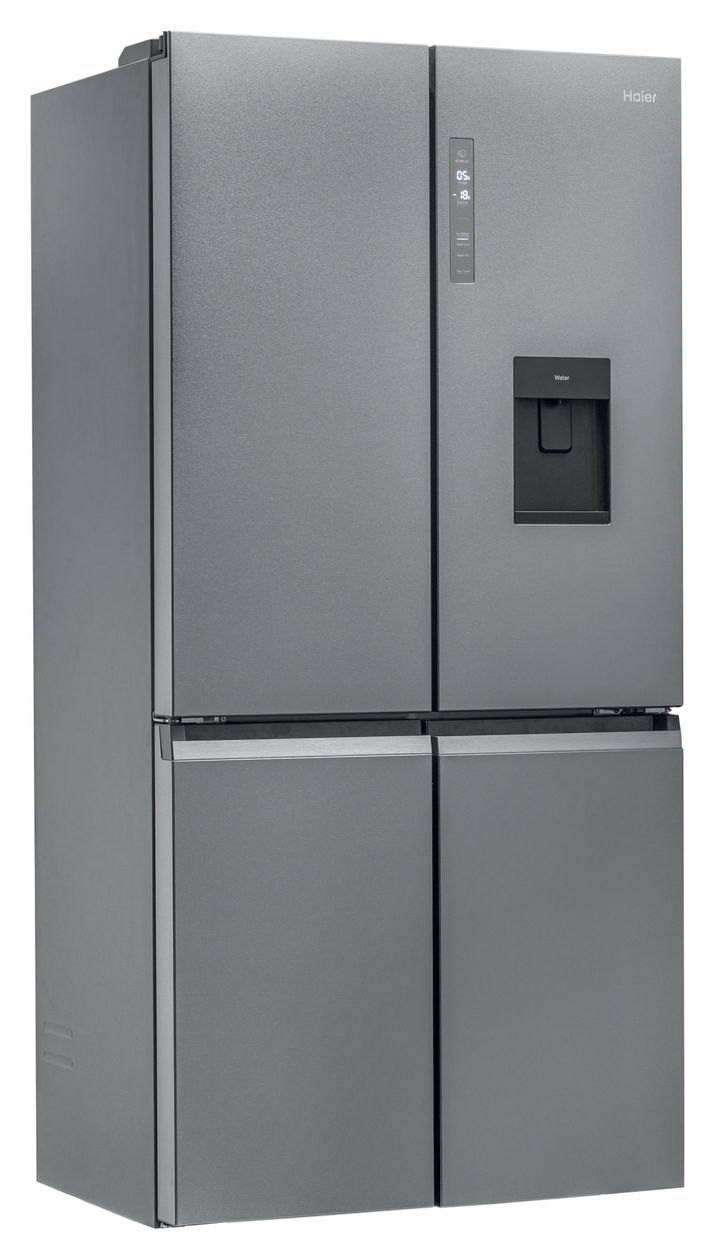 HTF-520WP7 Side-by-Side Kühl-/ Gefrierkombination 351 l / 174 l 360 kWh NoFrost 1900 mm x 908 mm  (Silber) 