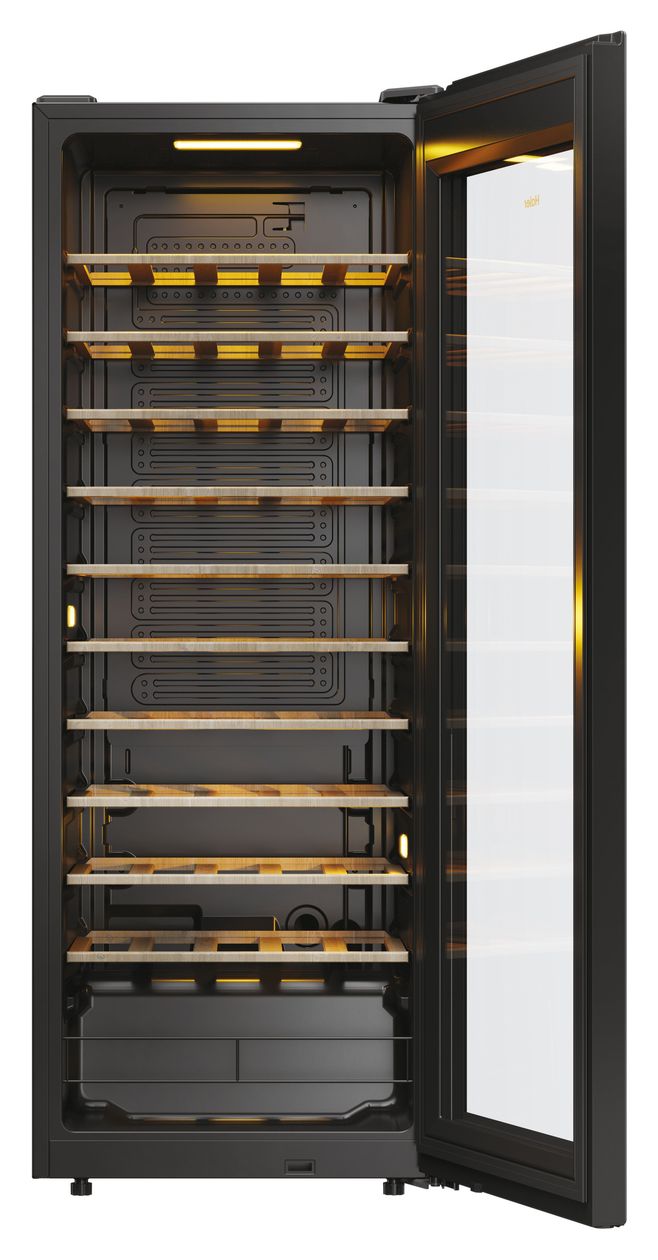 HWS58GGH1 Weinkühler Freistehend EEK: D 1 Zonen 58 Flasche(n) 