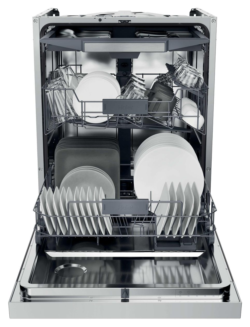 XH4B2F1S 60 cm Geschirrspüler teilintegriert (ohne Front) Sehr leise 14 Maßgedecke aquaStop Funktion 