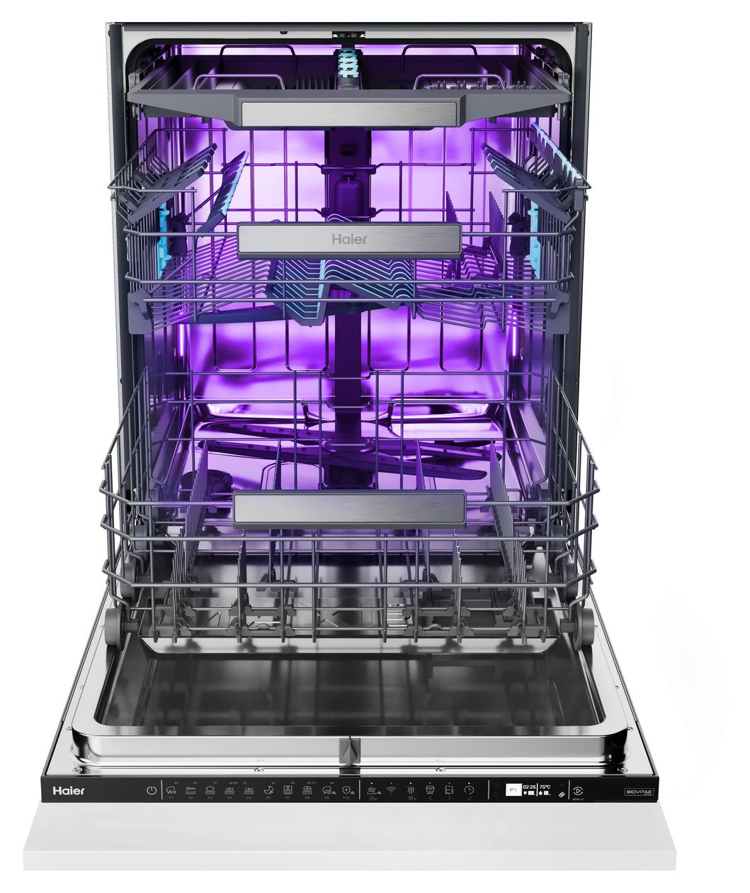 XS4A4M4BB 60 cm Geschirrspüler vollintegriert (ohne Front) Leise 14 Maßgedecke Kondensations 