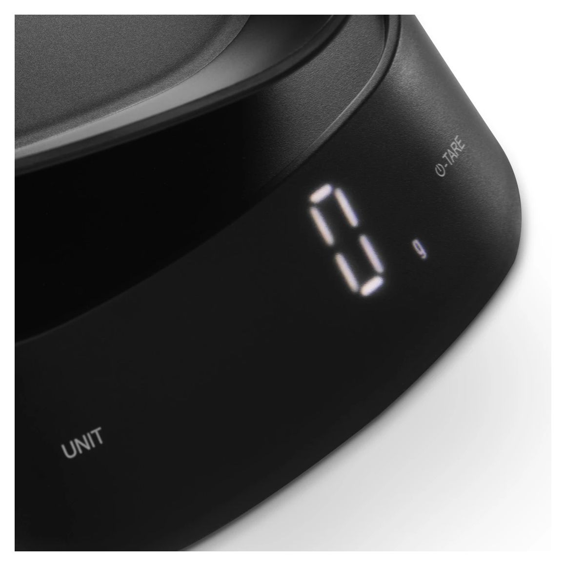 002914 Elektronische Küchenwaage bis 5 kg Genauigkeit 1 g  (Schwarz) 