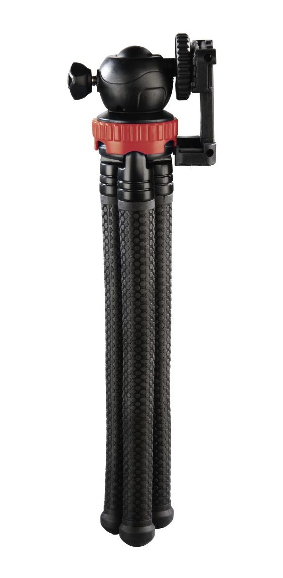 004608 FlexPro 3 Bein(e) Stativ Smartphone-/Action-Kamera  (Schwarz, Rot) 