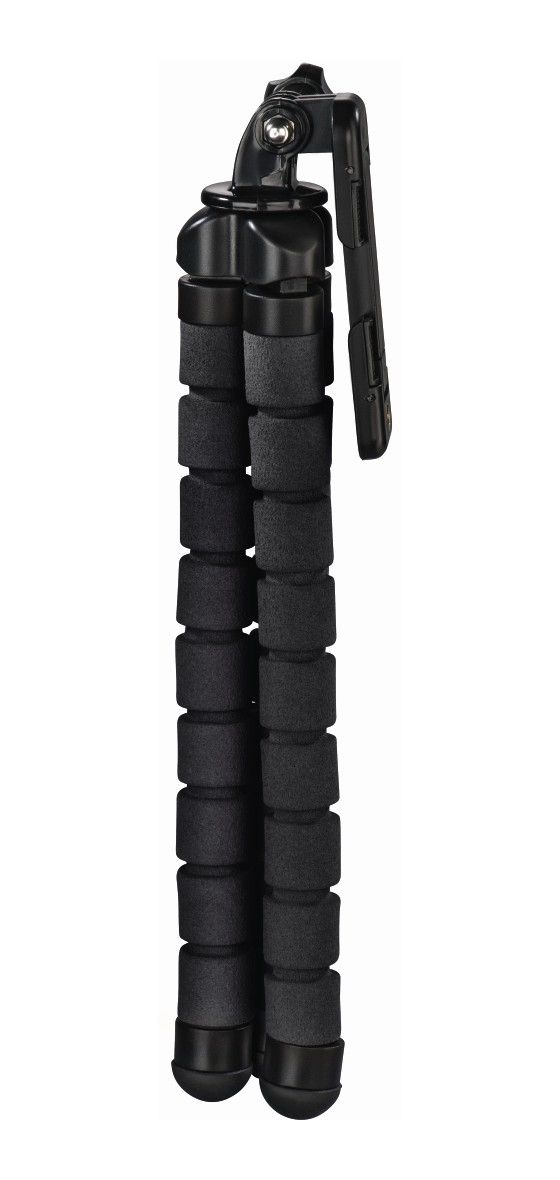 004613 Flex 3 Bein(e) Stativ Smartphone-/Action-Kamera  (Schwarz) 