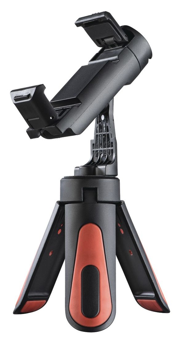 004649 Pocket II Rotation 3 Bein(e) Stativ Smartphone/Tablet  (Schwarz, Rot) 