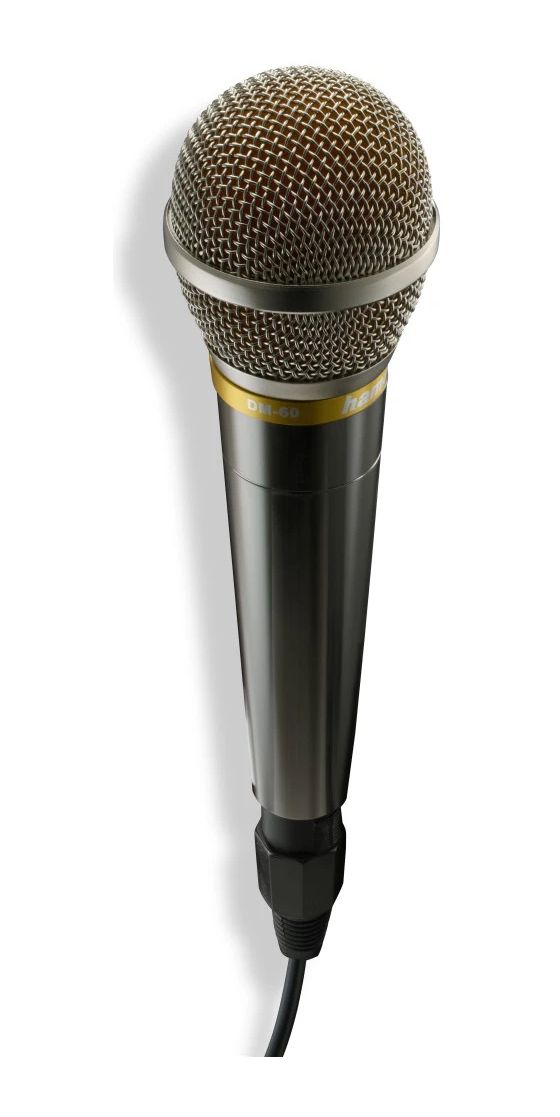 046006 Vocal Pro kabelgebunden Dynamisches Mikrofon 6,35 mm Klinke  (Silber) 