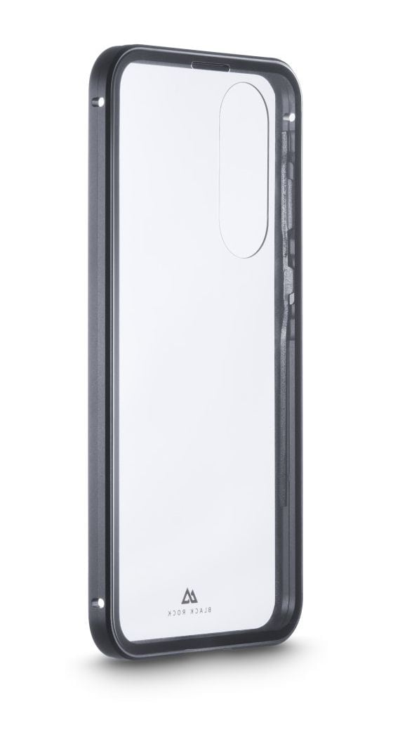 080295 360 Grad Glass Cover für Samsung Galaxy A57 5G  (Schwarz/Transparent) 