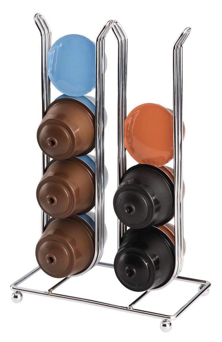 111227 Kaffee-Kapselständer Pilastro für Dolce Gusto 16 Kapseln   (Chrom) 
