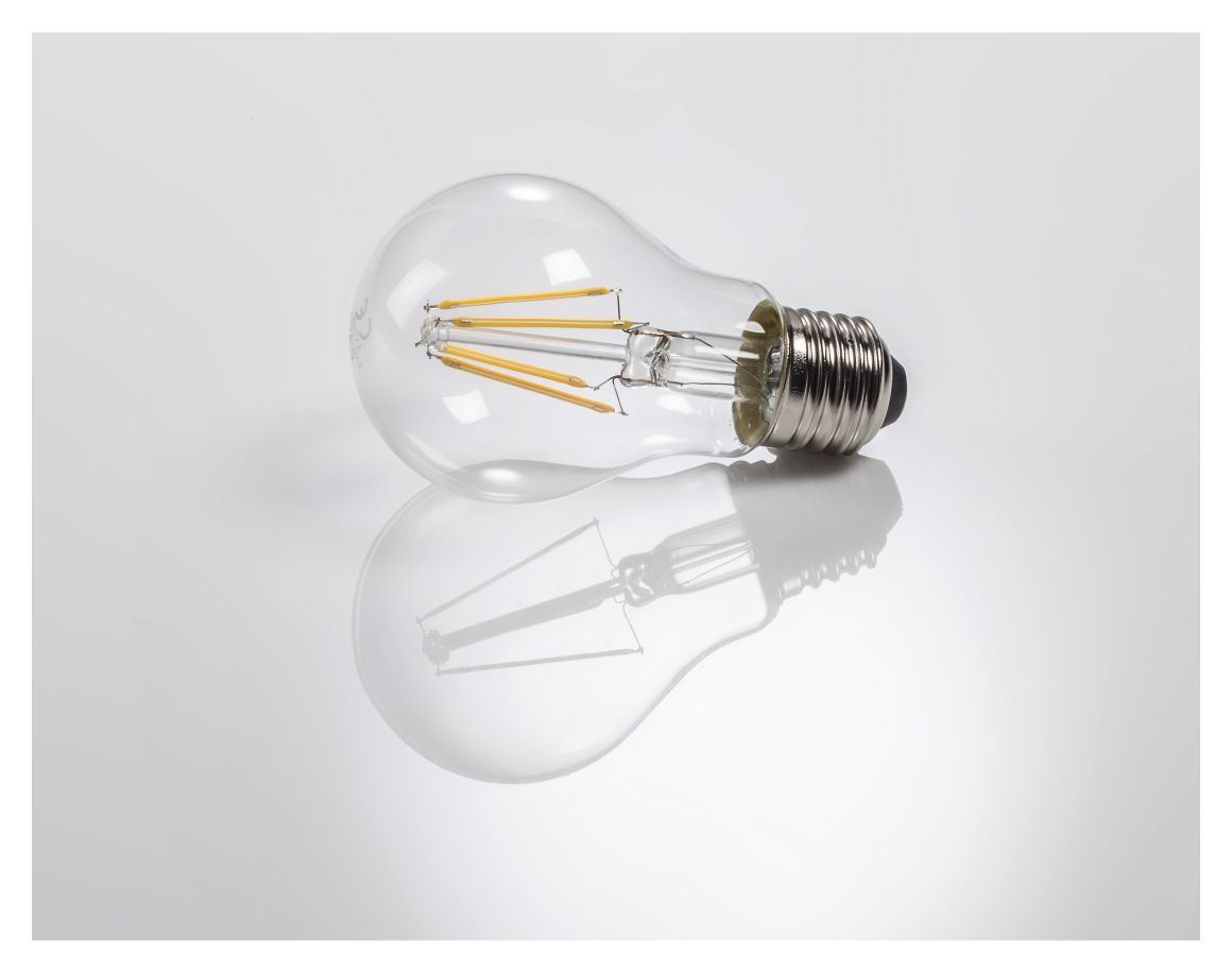 112804 LED Lampe Tropfen E27 EEK: E 806 lm Warmweiß (2700K) entspricht 60 W 