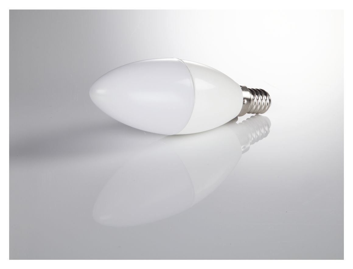 112847 LED Lampe Kerze E14 EEK: F 470 lm Warmweiß (2700K) entspricht 40 W 