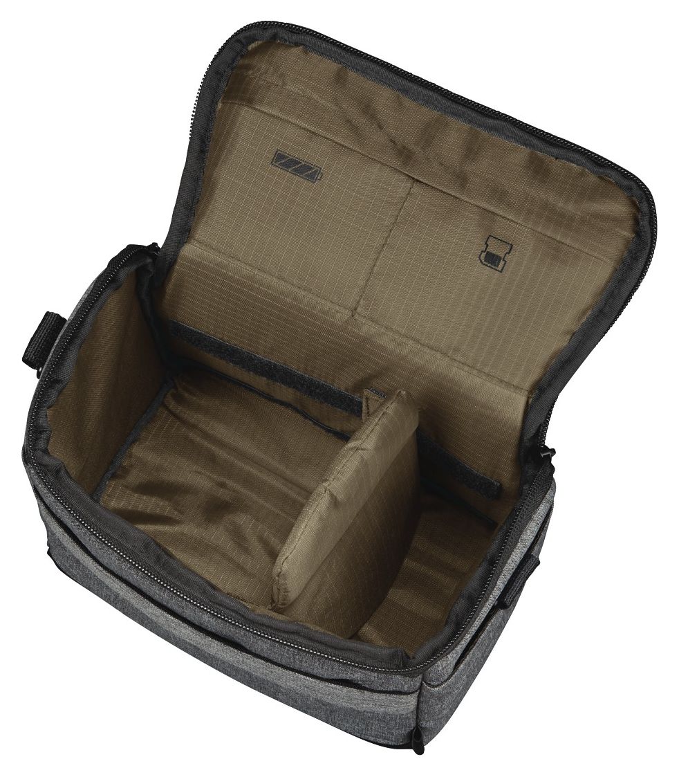 121307 Terra 130 Kameratasche für Universal 200 x 105 x 165 mm  (Grau) 