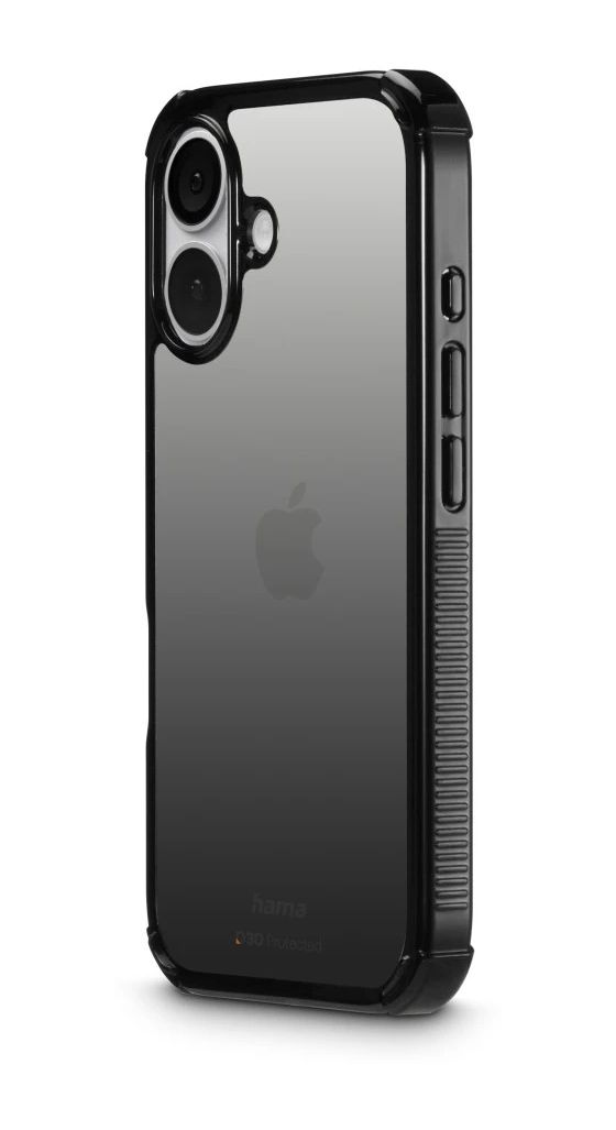 123754 Extreme Protect Cover für Apple iPhone 16  (Schwarz) 