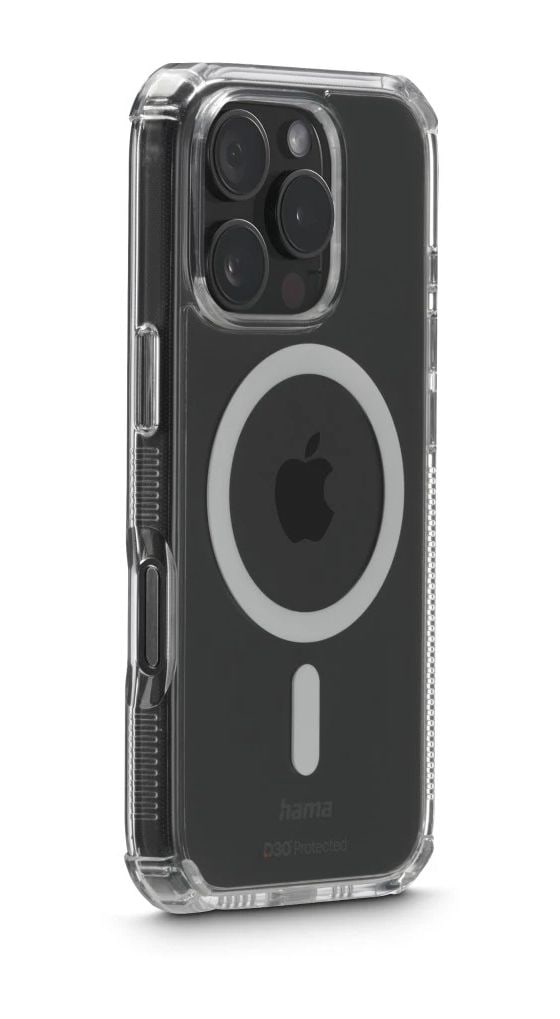 123765 Extreme Protect Cover für Apple iPhone 16 Pro  (Transparent) 