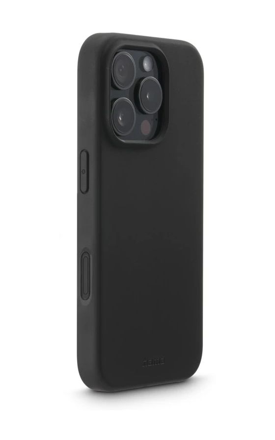 123770 Fantastic Feel Cover für Apple iPhone 16 Pro  (Schwarz) 