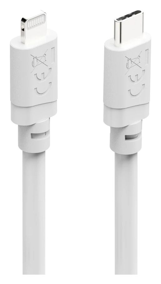 125150 Lightning auf USB C Männlich 2 m  (Weiß) 