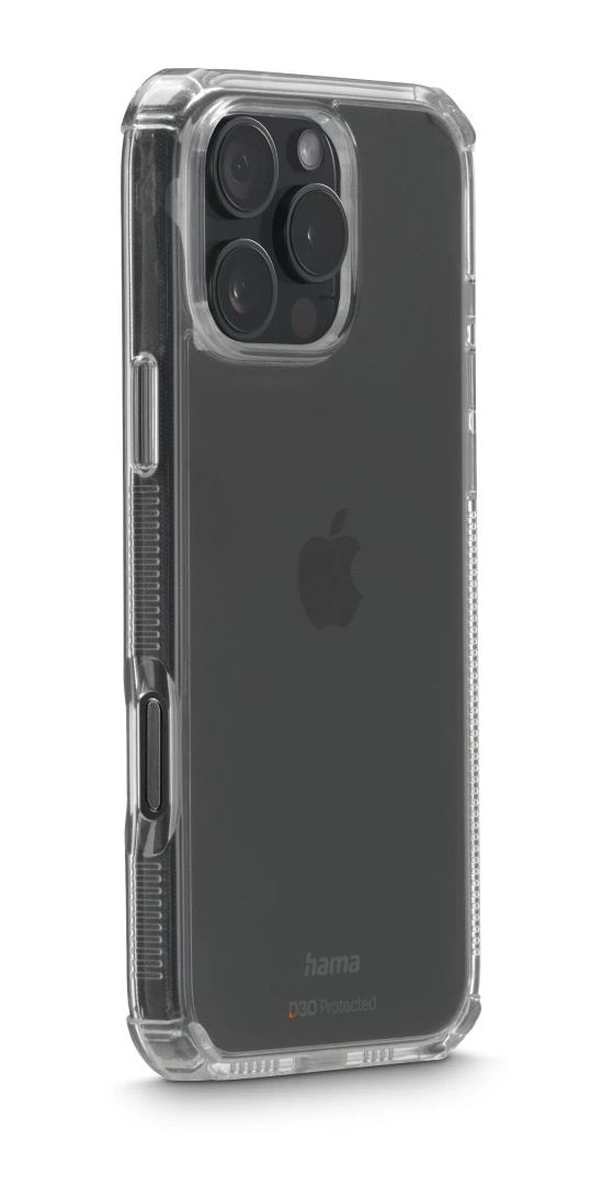 136864 Extreme Protect Cover für Apple iPhone 16 Pro Max  (Transparent) 