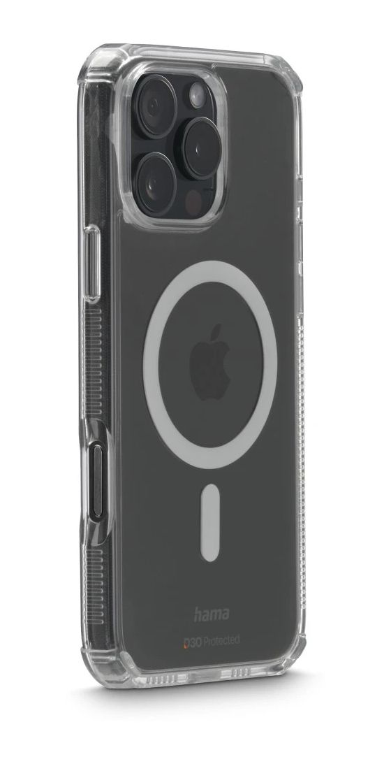 136865 Extreme Protect Cover für Apple iPhone 16 Pro Max  (Transparent) 