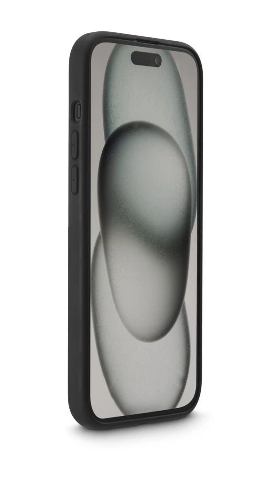 138106 Fantastic Feel Cover für Apple iPhone 15  (Schwarz) 
