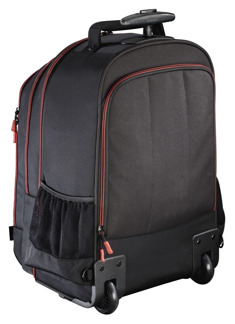 139854 Miami 200 Kamera-Trolley für Jede Marke 270 x 120 x 370 mm  (Schwarz, Rot) 